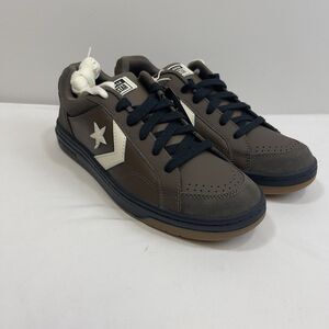 Converse Pro Blaze Sneaker Mens 10.5 Engine Smoke Black Classic Leather Gum Sole